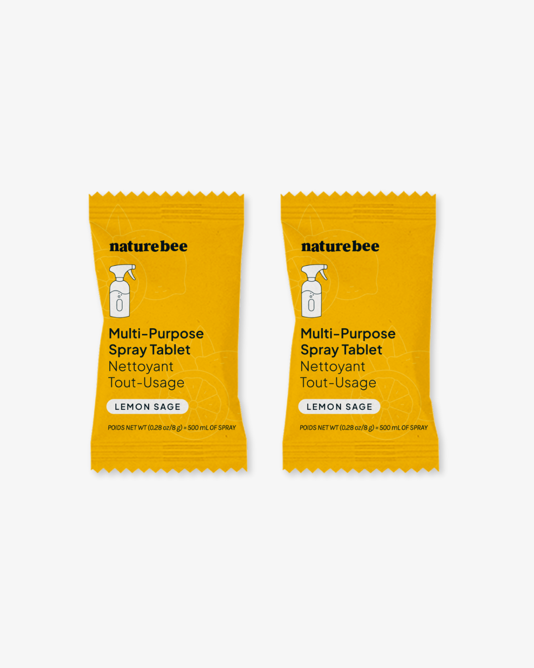 Limited Edition Multi-Purpose Spray Cleaning Tablet Lemon Sage  | Nature Bee