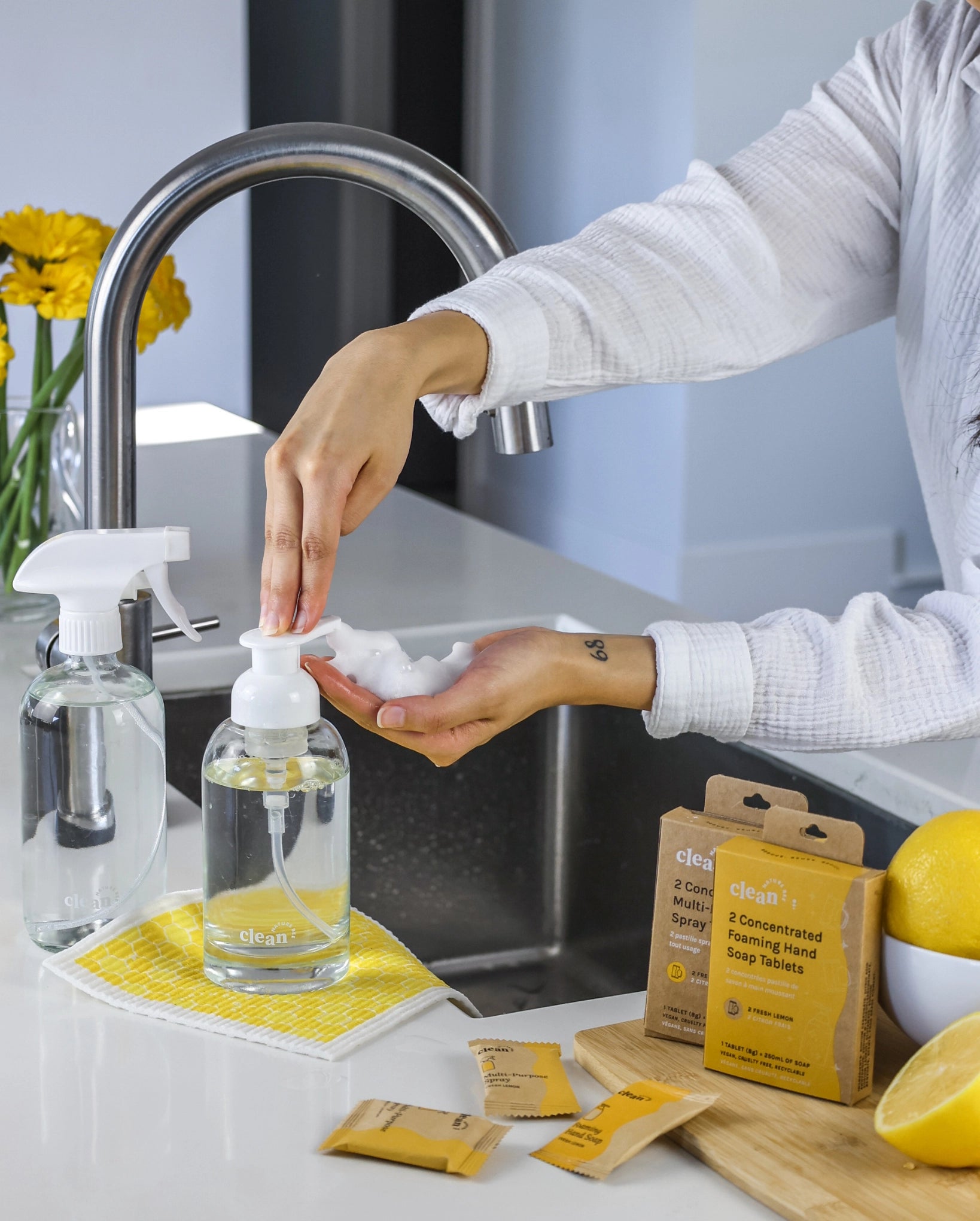 Foaming Hand Soap Tablets | Nature Bee