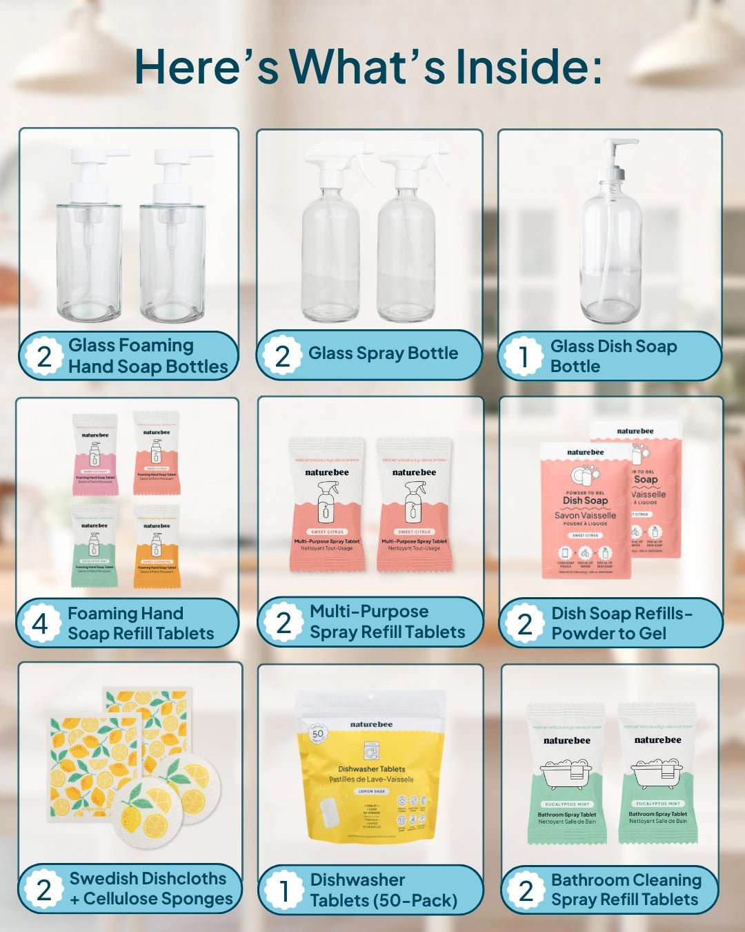 Complete Home Cleaning Bundle - NATURE BEE