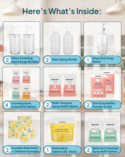 Complete Home Cleaning Bundle - NATURE BEE