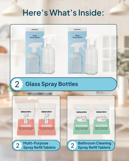 Cleaning Spray Starter Kit - NATURE BEE