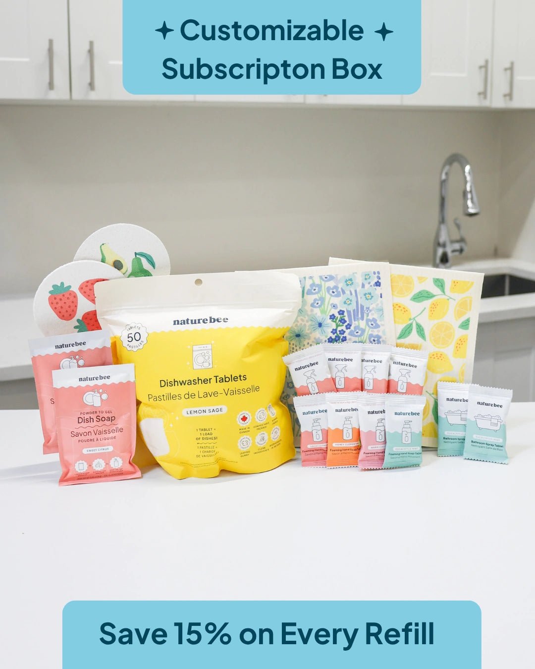 The Refill Ritual - Subscription Bundle - NATURE BEE