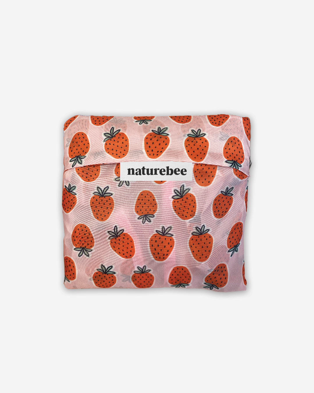 Strawberry Reusable Pocket Bag | Nature Bee