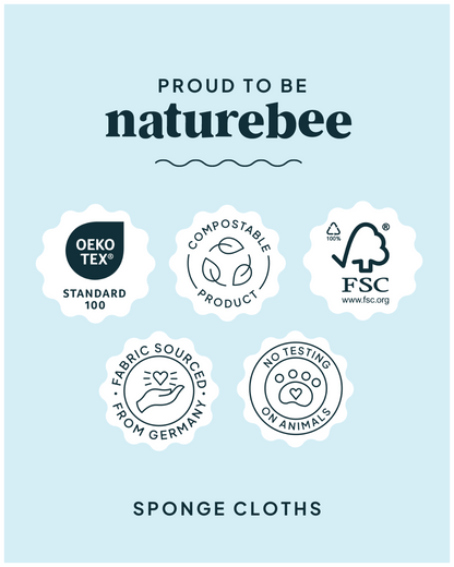 Fruit Swedish Sponge Cloth 6 pack | Nature Bee