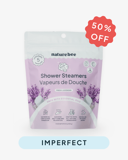 Imperfect Lavender Shower Steamers - NATURE BEE