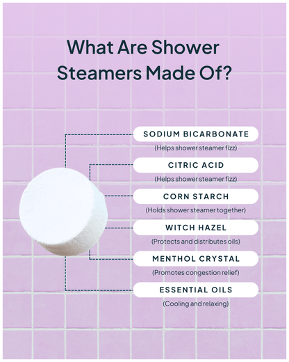 Imperfect Lavender Shower Steamers - NATURE BEE