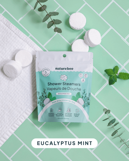 Imperfect Eucalyptus Mint Shower Steamers - NATURE BEE
