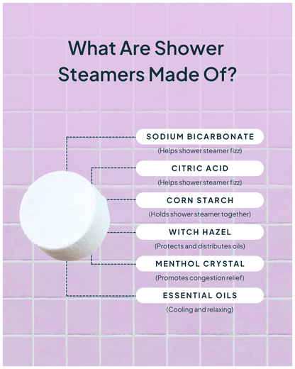 Fresh Lavender Shower Steamers - NATURE BEE