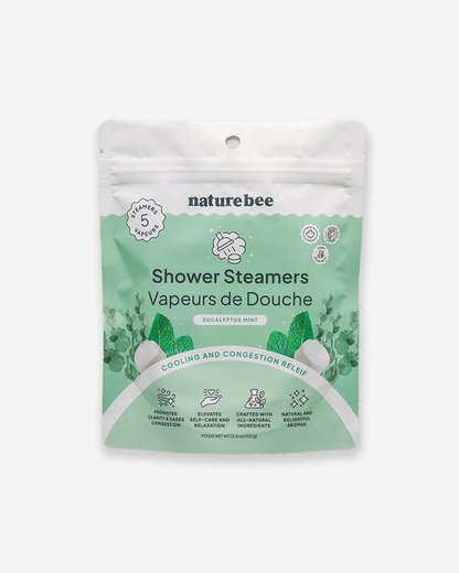 Shower Steamers in Eucalyptus Mint | Made in Canada | Nature Bee