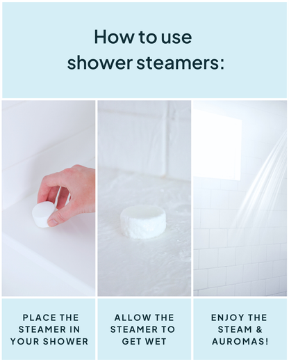 Shower Steamers in Eucalyptus Mint | Made in Canada | Nature Bee