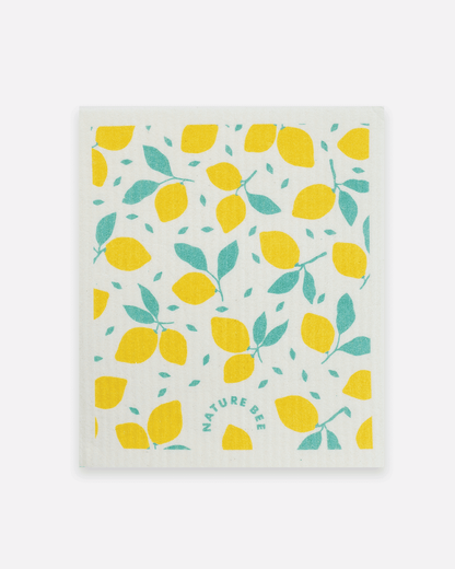 Swedish Dishcloth - Lemons | Nature Bee