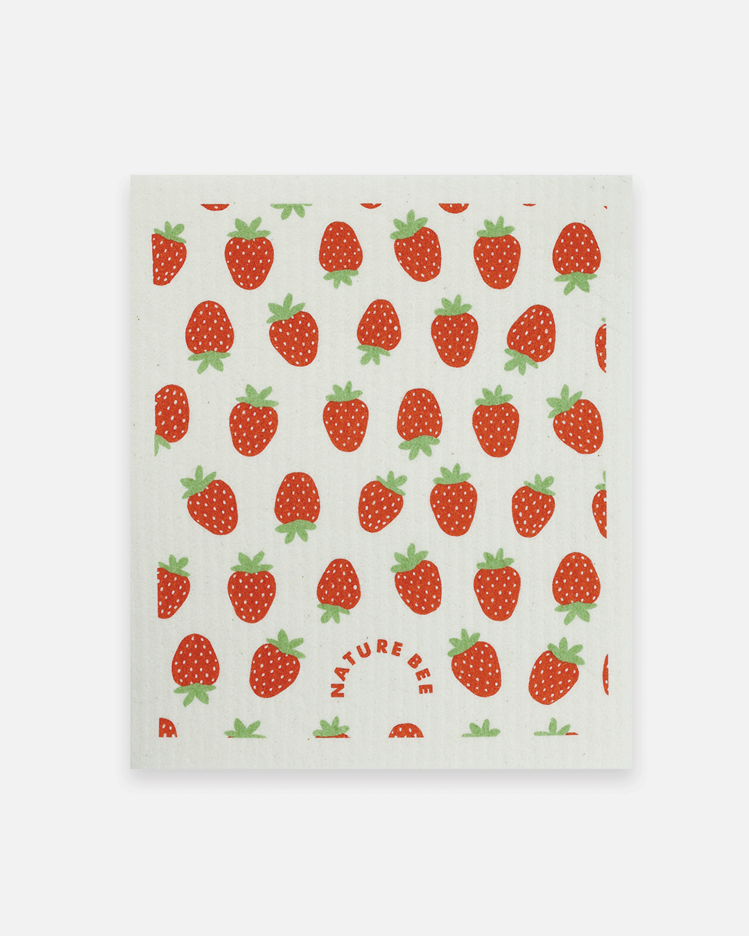 Swedish Dishcloth - Strawberries | Nature Bee