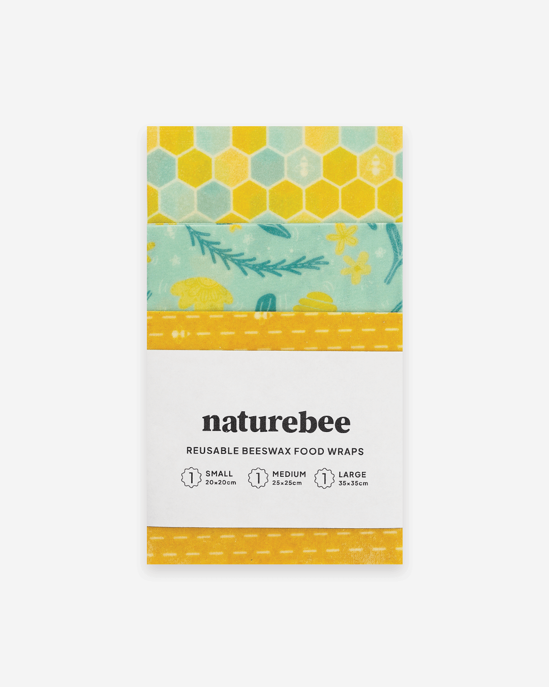 Beeswax Wrap Variety Set - Bee Lovers | Nature Bee