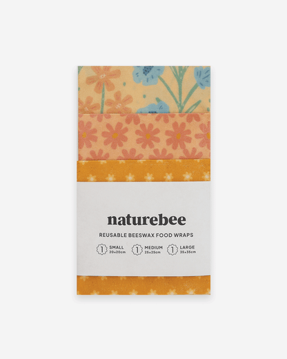 Beeswax Wrap Variety Set - Wildflower | Nature Bee