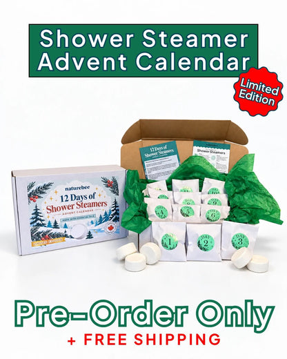12 Days of Shower Steamers Advent Calendar - PRE-ORDER ONLY - NATURE BEE