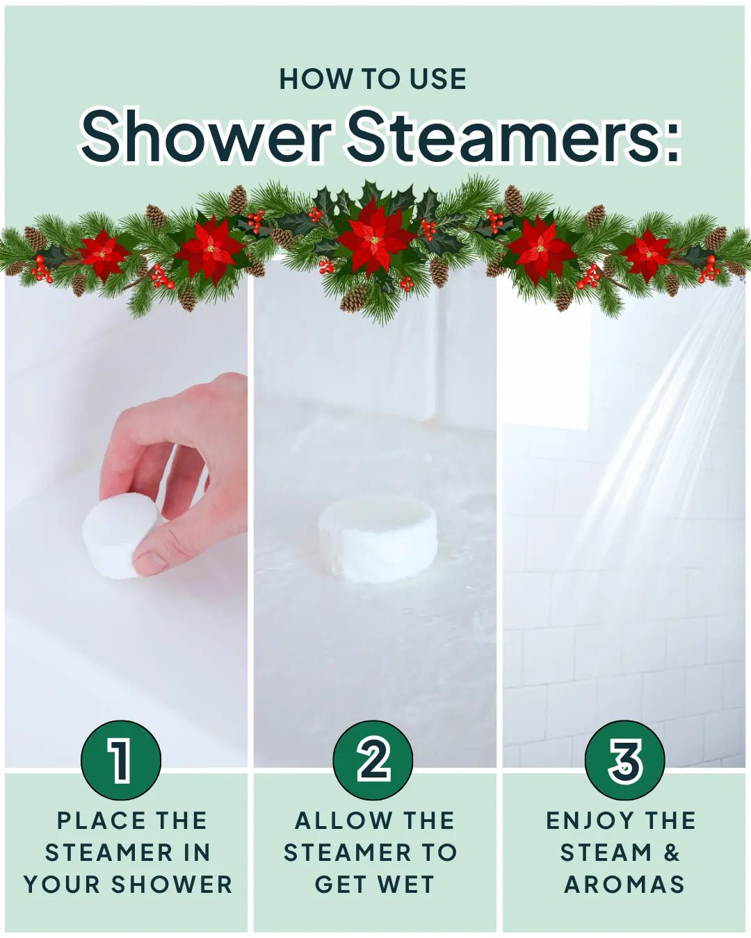 12 Days of Shower Steamers Advent Calendar - PRE-ORDER ONLY - NATURE BEE