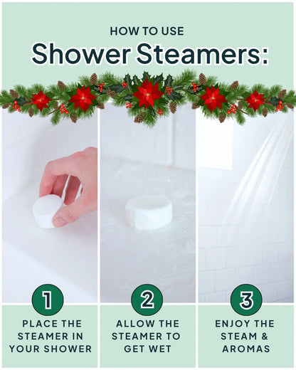 12 Days of Shower Steamers Advent Calendar - PRE-ORDER ONLY - NATURE BEE