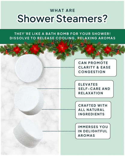 12 Days of Shower Steamers Advent Calendar - PRE-ORDER ONLY - NATURE BEE