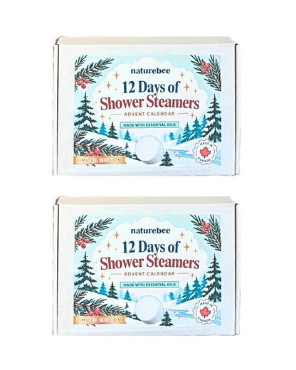 12 Days of Shower Steamers Advent Calendar - PRE-ORDER ONLY - NATURE BEE