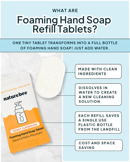 Foaming Hand Soap Starter Kit - NATURE BEE