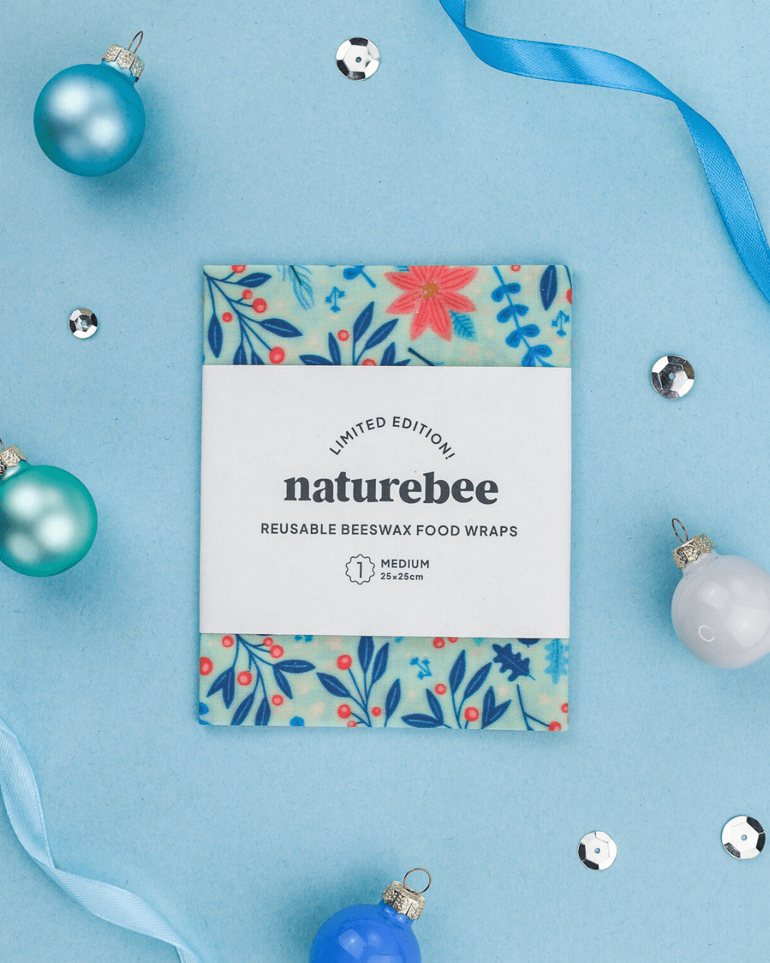 LIMITED EDITION Holiday Beeswax Wrap | Nature Bee