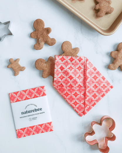 LIMITED EDITION Holiday Beeswax Wrap | Nature Bee