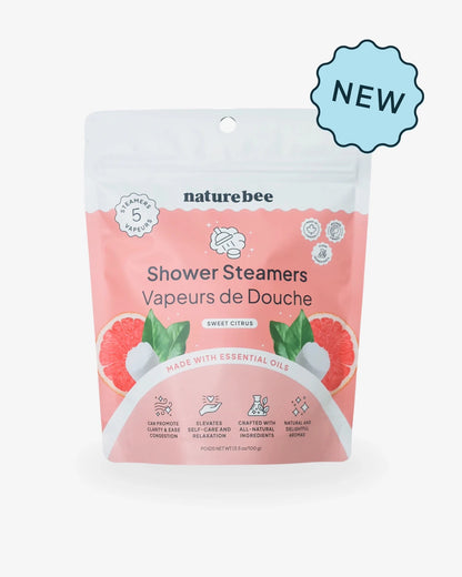 Sweet Citrus Shower Steamers - NATURE BEE
