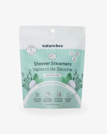 Eucalyptus Mint Shower Steamers - NATURE BEE