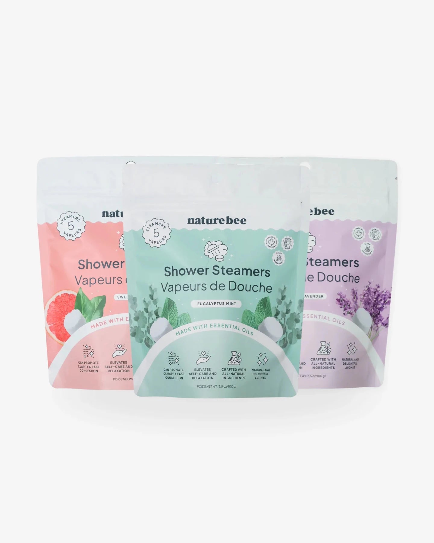 Shower Steamer Variety Pack - NATURE BEE