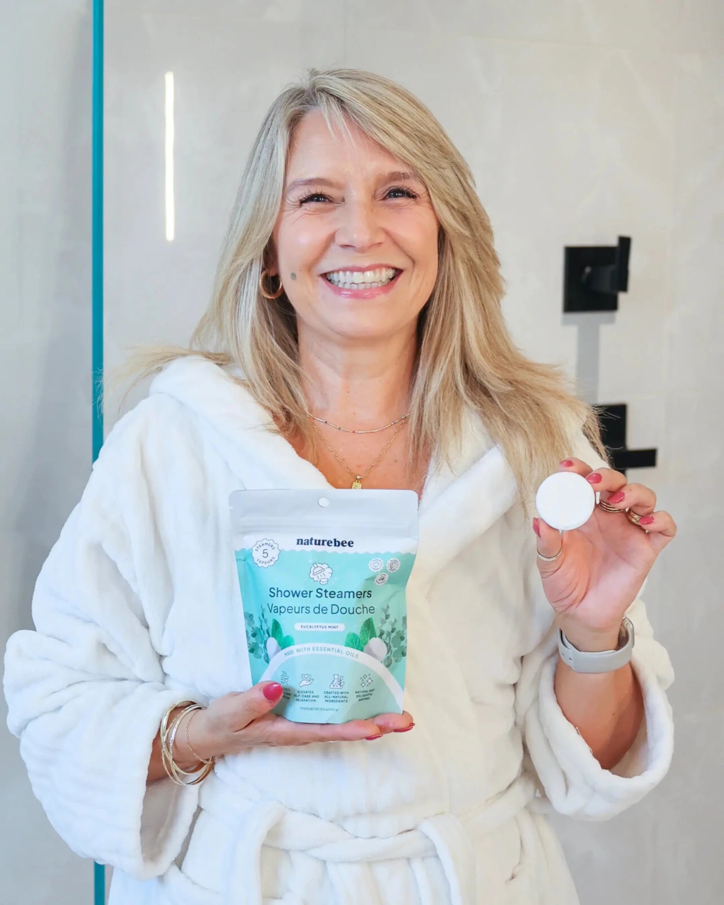 Eucalyptus Mint Shower Steamers - NATURE BEE