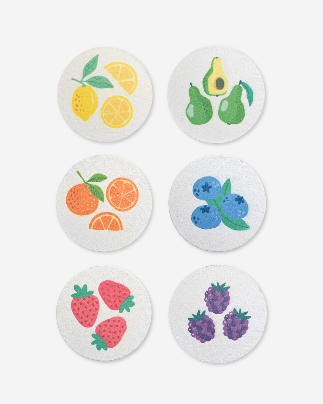 Compostable Cellulose Sponge 6 - Pack - NATURE BEE