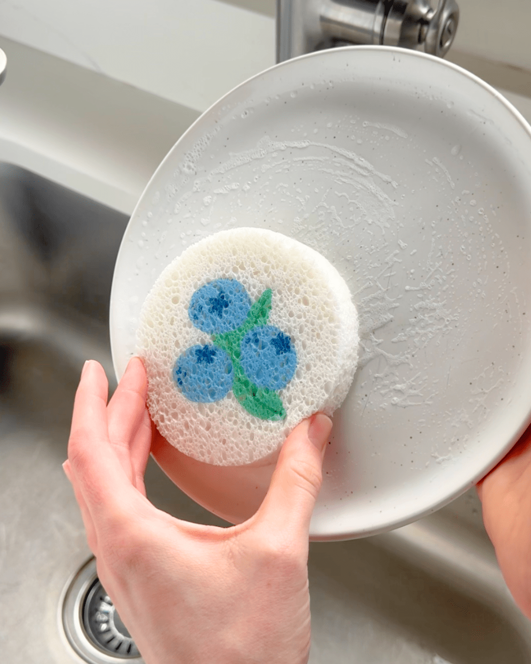 Compostable Cellulose Sponge 6 - Pack - NATURE BEE