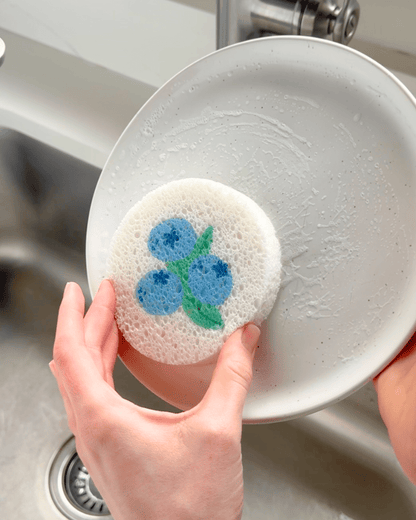 Compostable Cellulose Sponge 6 - Pack - NATURE BEE