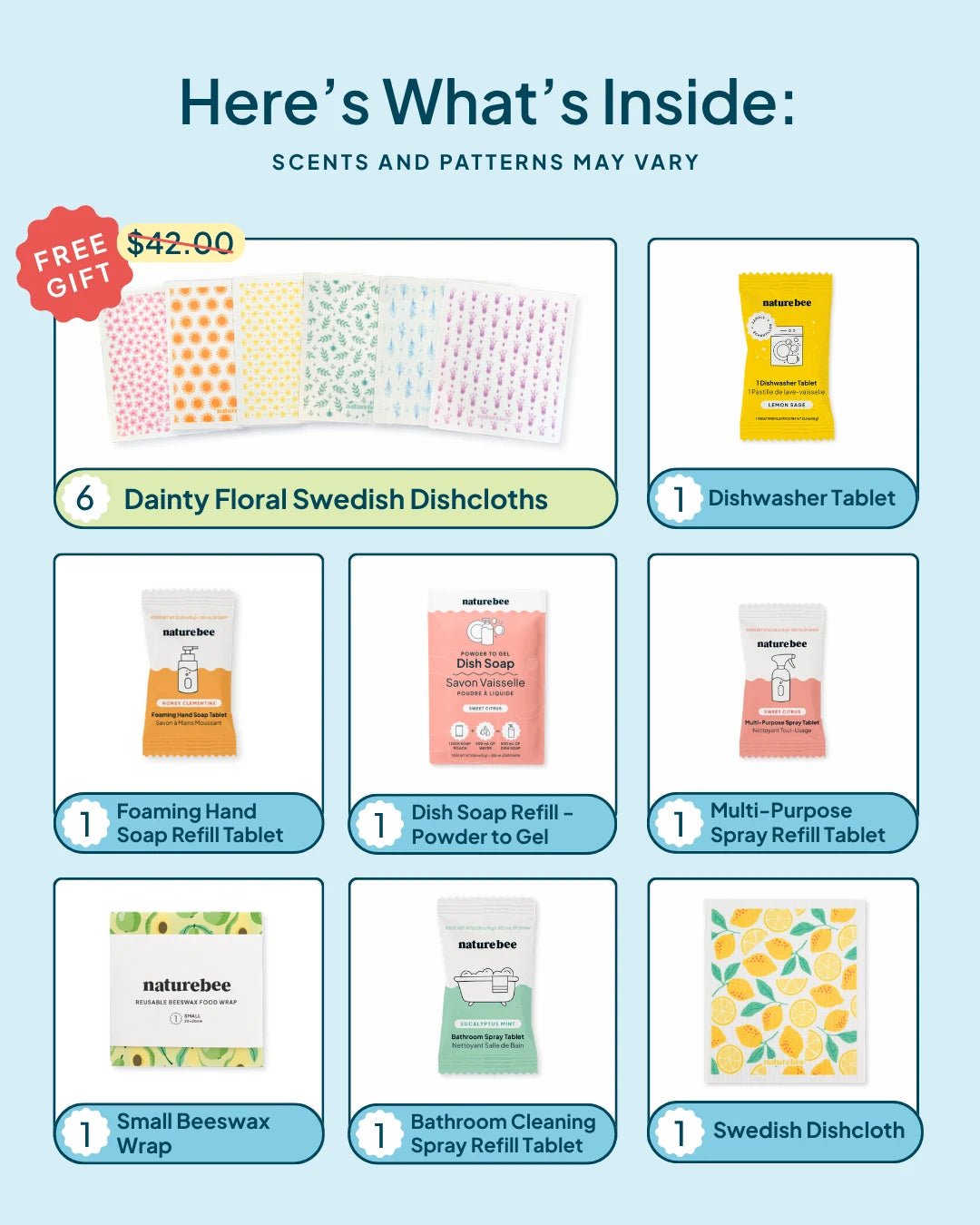 Nature Bee Discovery Set - Earth Month Sample Bundle - NATURE BEE