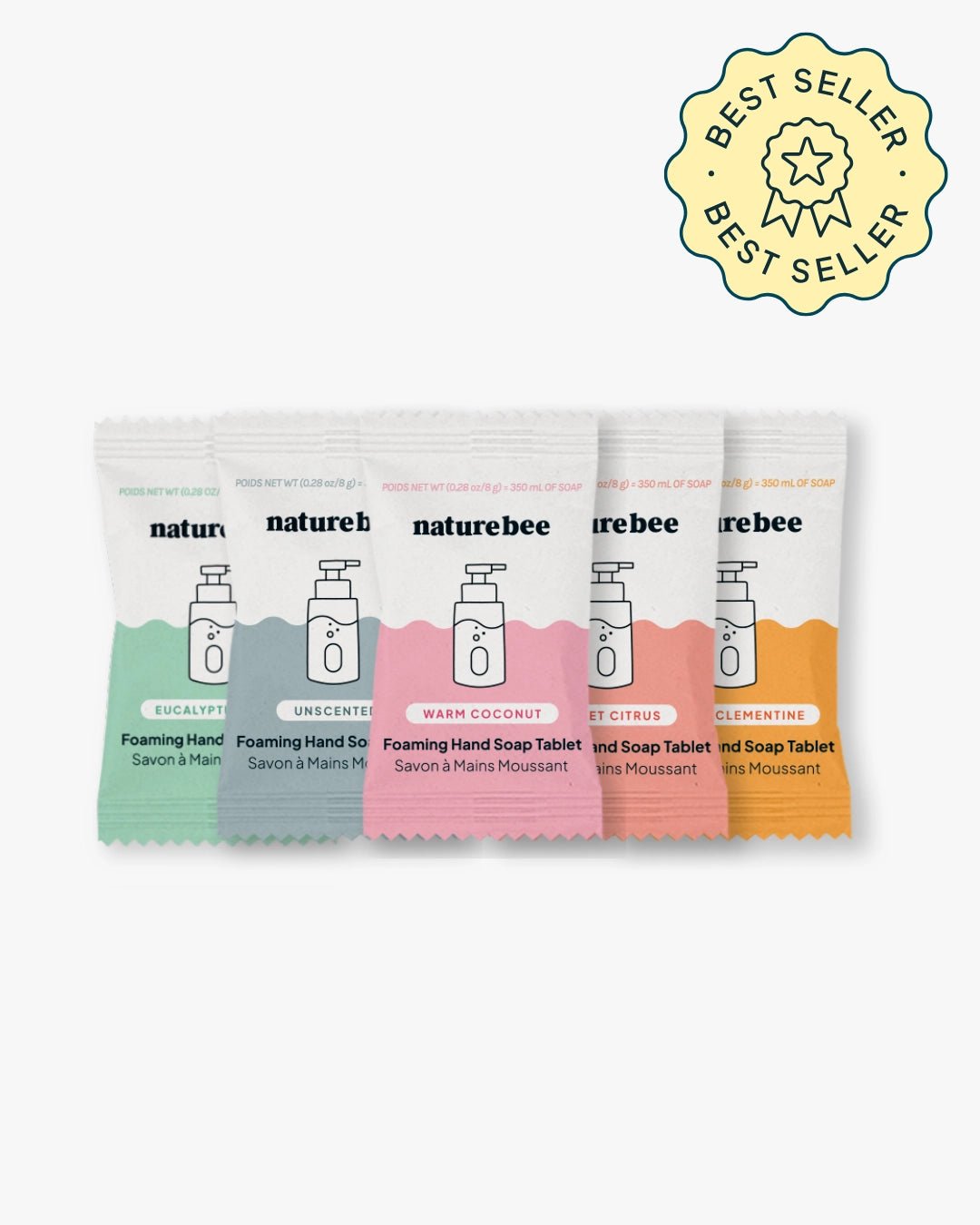 Foaming Hand Soap Tablets - NATURE BEE