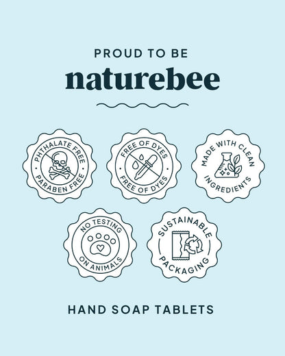 Foaming Hand Soap Tablets - NATURE BEE