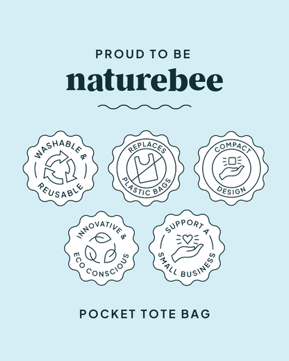 Reusable Pocket Bag - NATURE BEE