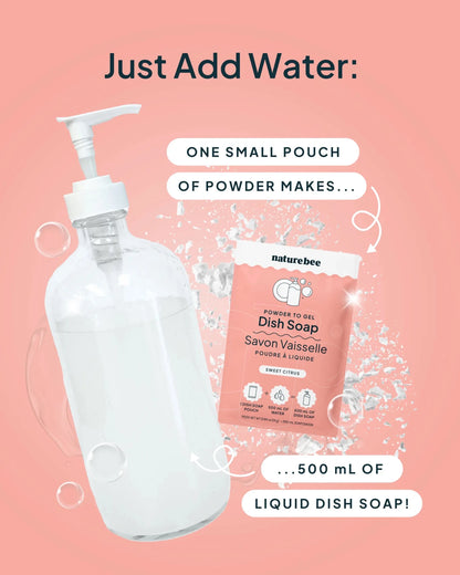 Sweet Citrus Dish Soap Refill - NATURE BEE