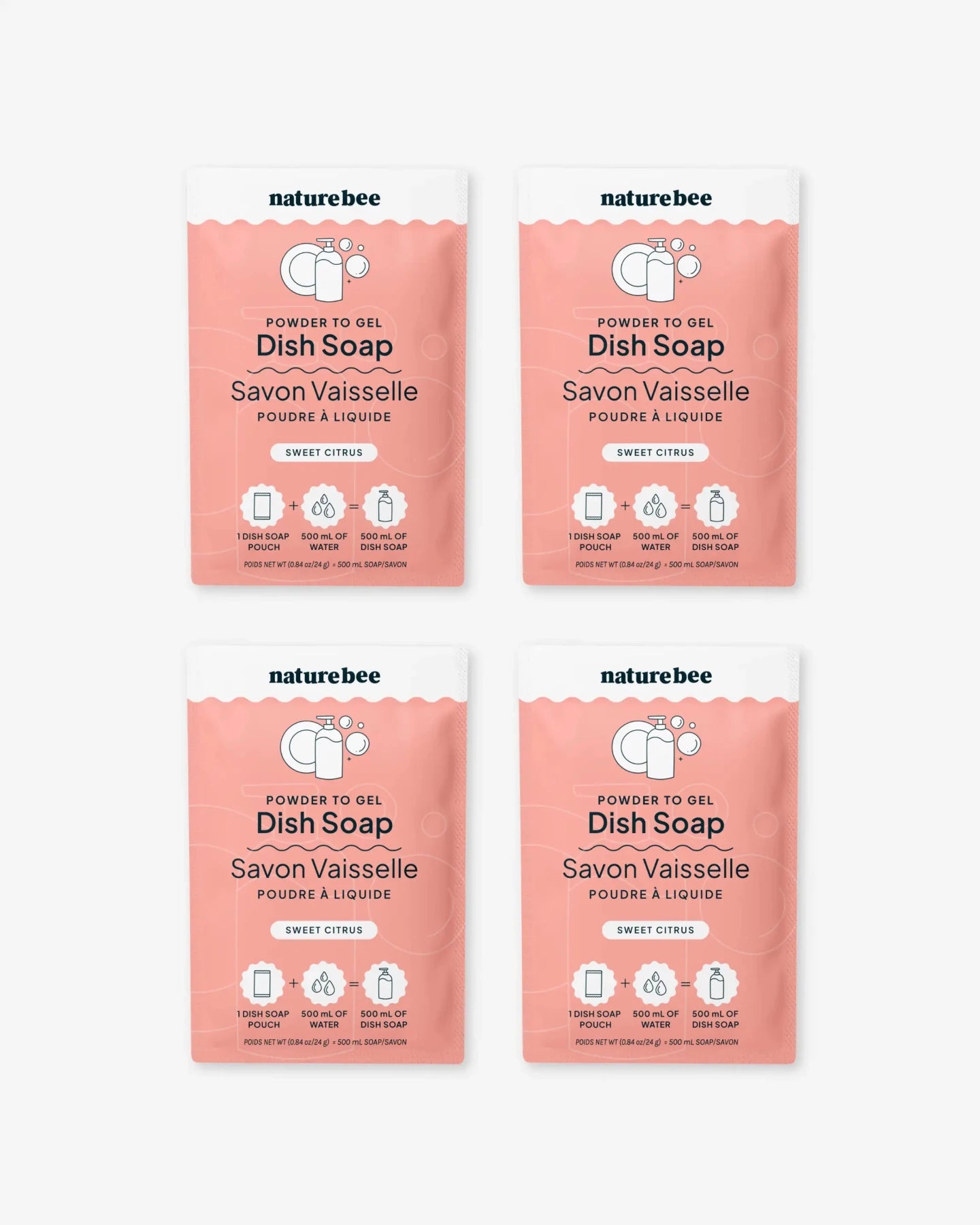 Sweet Citrus Dish Soap Refill - NATURE BEE