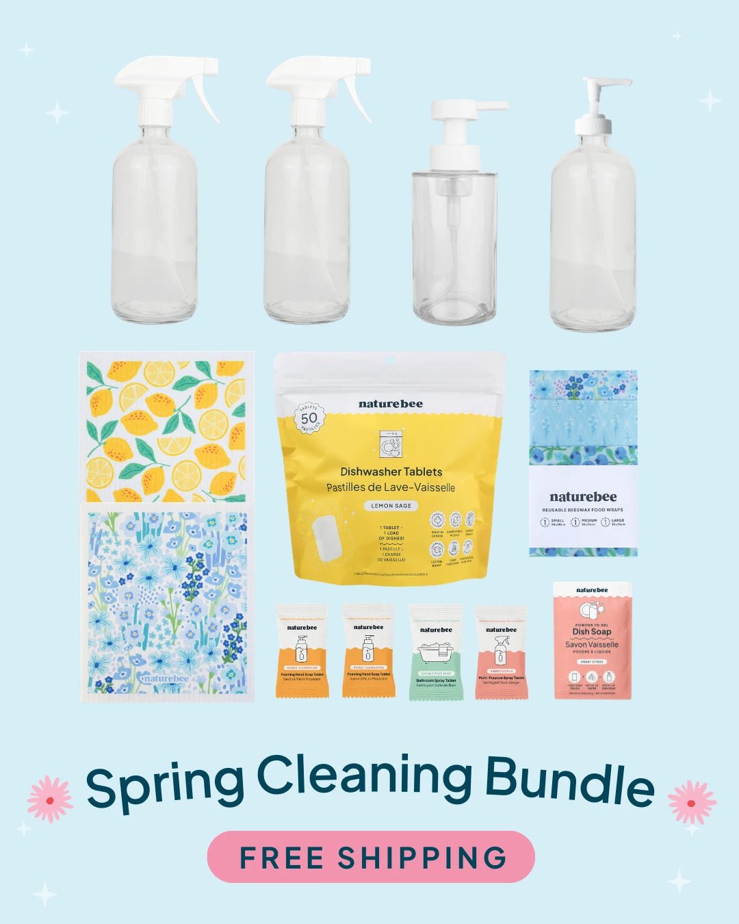 Spring Cleaning - Home Essentials Bundle - NATURE BEE