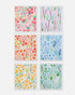 Floral Swedish Dishcloth 6 - pack - NATURE BEE