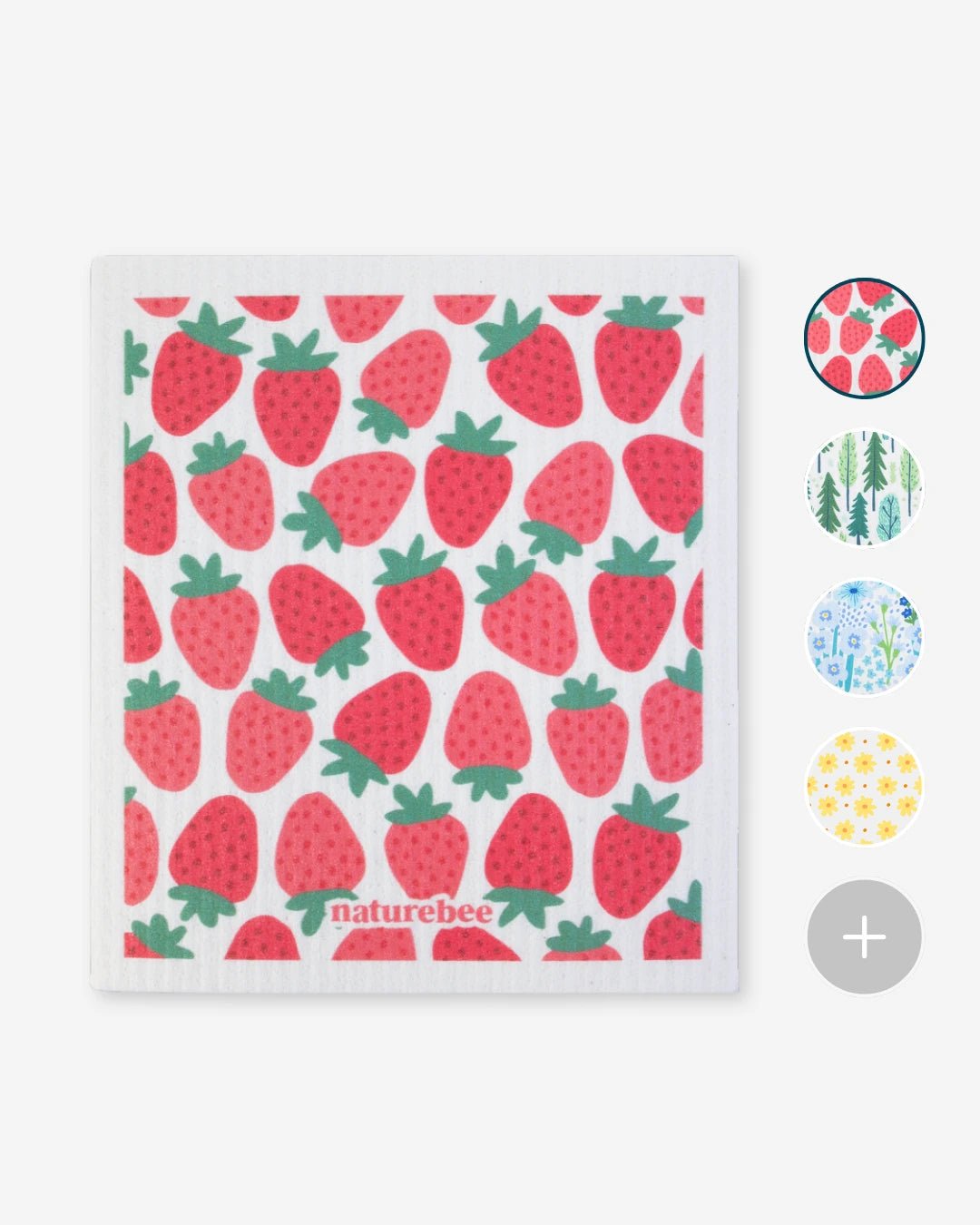 Swedish Dishcloth Singles - Reusable Paper Towels - NATURE BEE