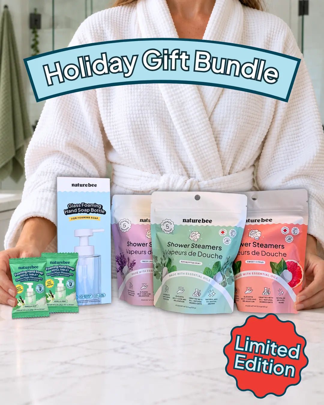 Self-Care Gift Bundle | Easy Holiday Gift - NATURE BEE