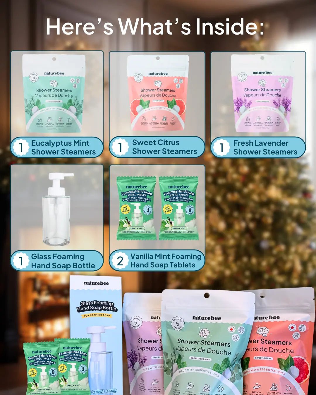Self-Care Gift Bundle | Easy Holiday Gift - NATURE BEE