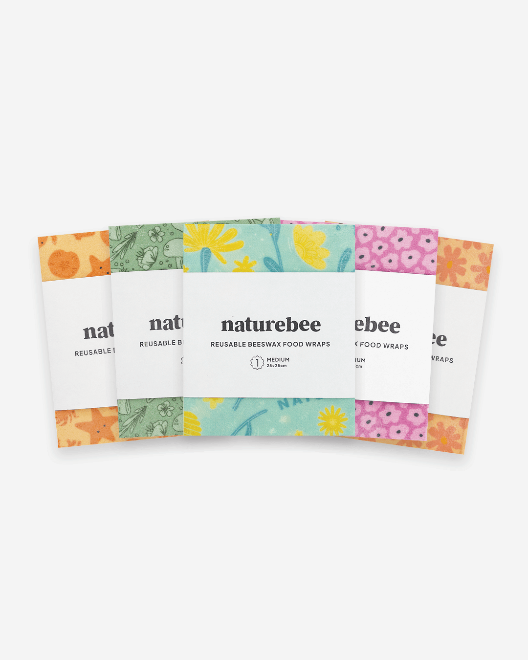 Single Medium Beeswax Wrap | Nature Bee