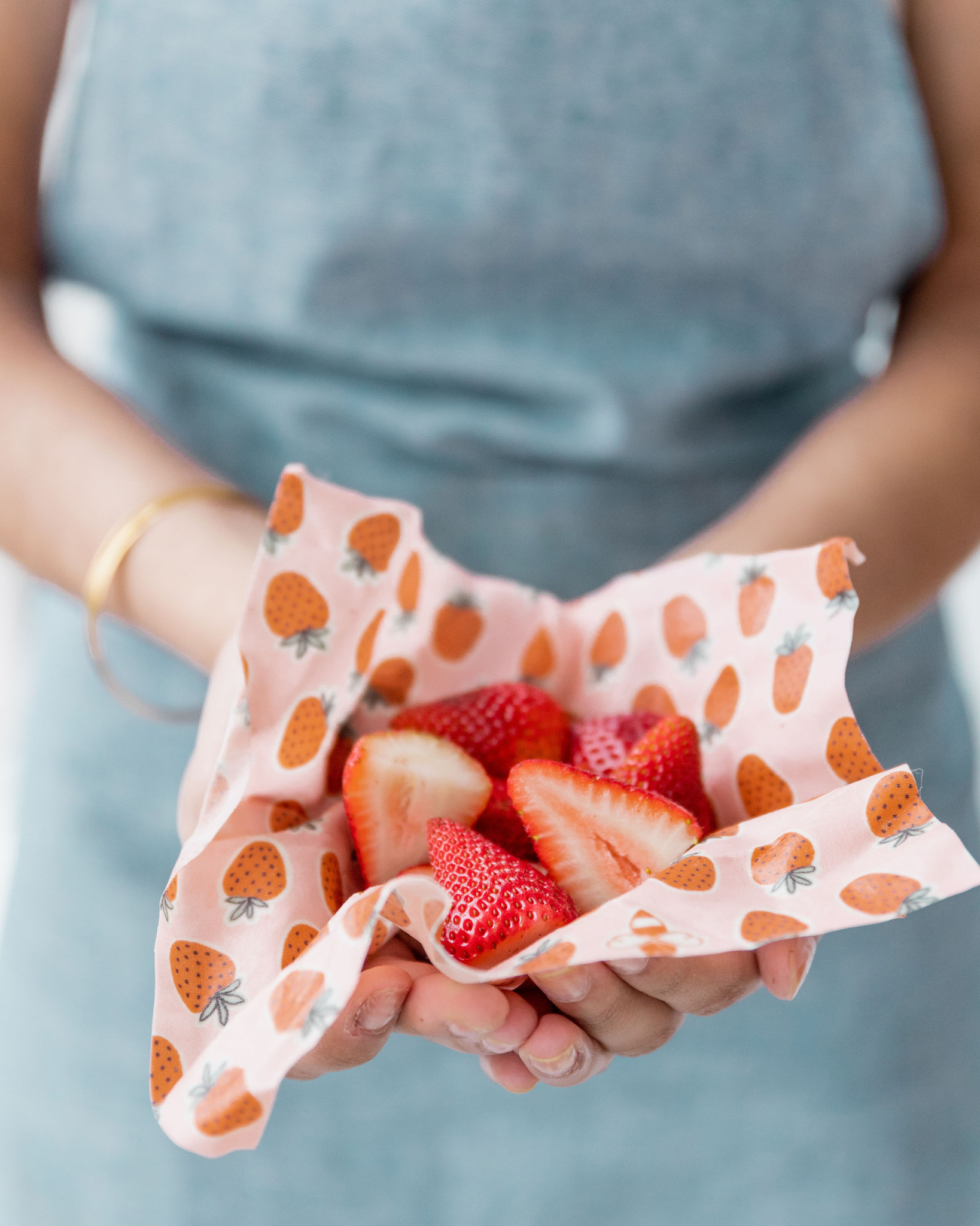 Small Beeswax Wrap Pack - Fruits &amp; Veggies | Nature Bee